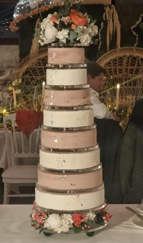 Wedding cake à la française