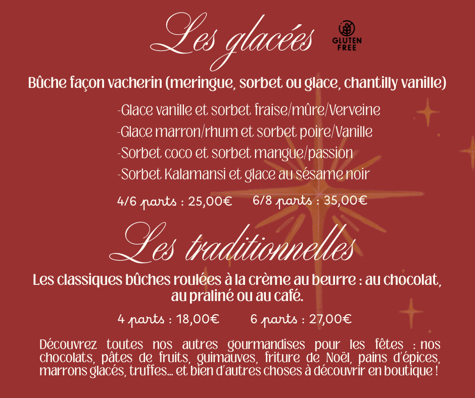 Carte des b&ucirc;ches 2025